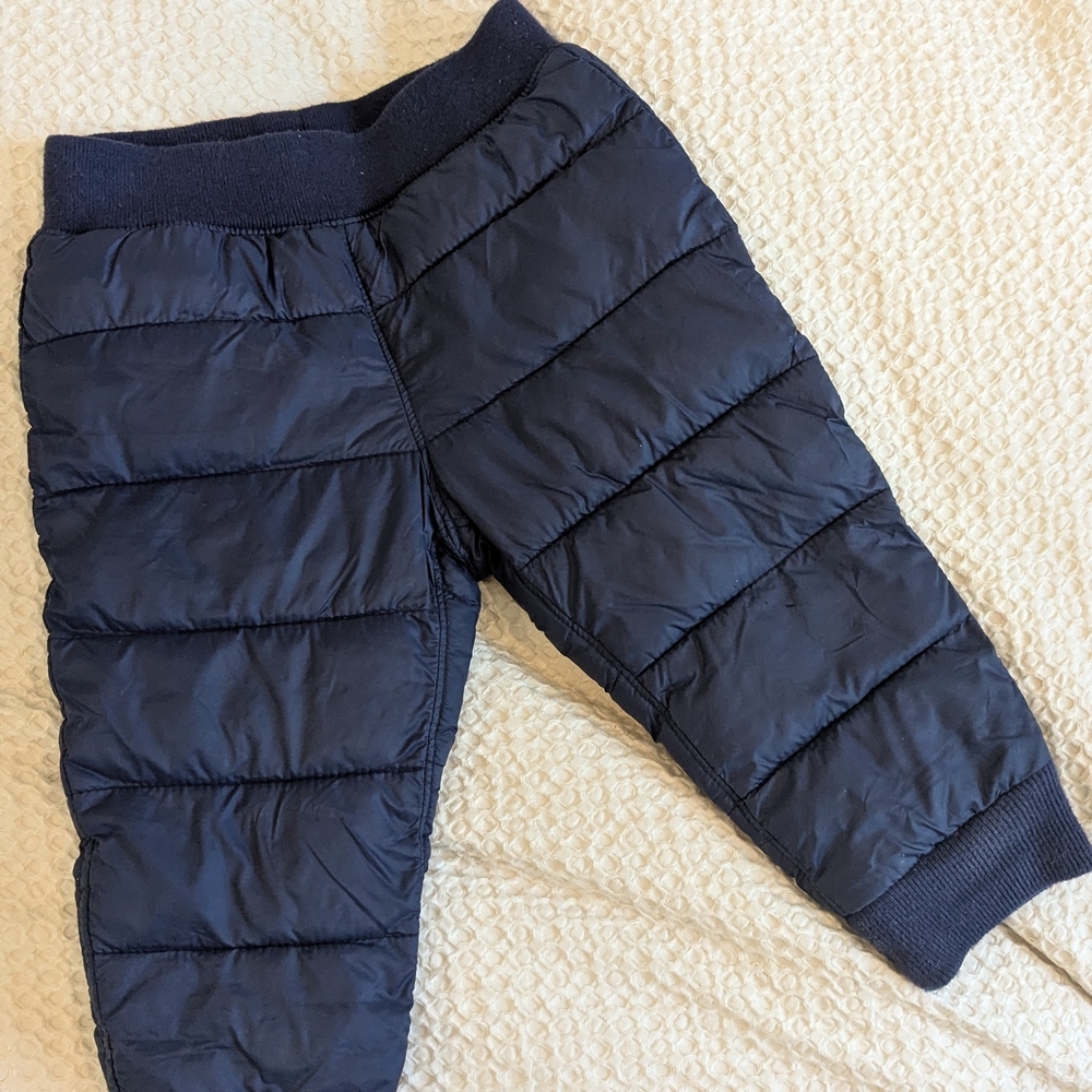 GAP Kids Navy Puffer Snow Pants